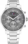 Vyri&scaron;kas laikrodis Tommy Hilfiger Tyson pilkas ciferblatas 44 mm