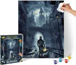 Schipper 609130889 paveikslai pagal skaičius - the dark side - paveikslų pie&scaron;imas suaugusiems, rinkinyje teptukas ir akriliniai dažai, 40 x 50 cm
