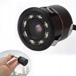 Atbulinės eigos kamera su 8 Led diodais ir Lcd monitoriumi veidrodėlyje
