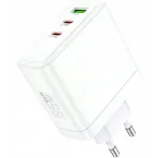 Greitasis tinklo įkroviklis 65w Gan Usb 2x Usb-c Pd Qc 3.0 galingas universalus Agiler