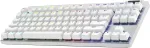 Logitech G Pro X Tkl Lightspeed belaidė žaidimų klaviatūra - balta - Fra Tactile