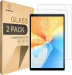 Mr.shield ekrano apsauga, suderinama su Teclast P25t 2023 10.1 colio plan&scaron;etiniu kompiuteriu [2 vnt.] Apsauginis stiklas, ekrano apsauga, 9h kietumas, Hd skaidri ekrano apsauga