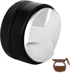 Szkkqkj skirstytuvas 51 mm, filtro laikiklio priedai, skirstytuvas, 304 nerūdijančio plieno lygintuvas 51 mm, įrankis maltos kavos i&scaron;lyginimui