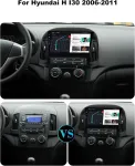 Automagnetola Sxauto android 14 automobilinis radijas hyundai i30 (2006-2011) gps navigacijos radijas - integruotas carplay android auto - led kamera - 2g + 32g - vairo valdymas dab ahd dsp wifi - 2 din ips 9 colių