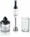 Bosch Ergomaster Serie 4 rankinis blenderis, 600w, baltas, su plieno a&scaron;menimis