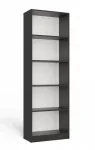 Regałas R60 antracito spalvos spintelė 60 cm 5 lentynos knygoms segtuvams biurui kambariui