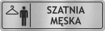 Axis Durų lentelė Vyrų Persirėngimo Kambarys, nerūdijantis plienas