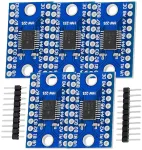 Azdelivery 5 x Suderinamas su Txs0108e Logikos lygio keitikliu 8 kanalų suderinamas su Arduino ir Raspberry Pi. Įskaitant el. knygą!