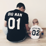 Mar&scaron;kinėlių komplektas "Big man and Little man" su pasirinktais skaičiais