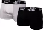 Puma Apatiniai Vyrams Basic Boxer Baltas Juodas