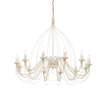 Pakabinamas &scaron;viestuvas Ideal Lux Suspended lamp with 12 lights CORTE, E14, red