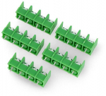 Oem Barjerinių gnybtų blokas, skirtas PCB, 4 kontaktų, 8.5mm rastras, 5 vnt.