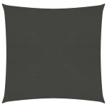 Uždanga nuo saulės, antracito spalvos, 5x5m, HDPE, 160g/m&sup2;