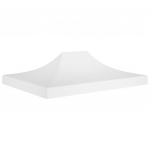 Proginės palapinės stogas, baltos spalvos, 4x3m, 270 g/m&sup2;