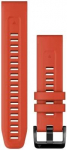 I&scaron;maniojo laikrodžio Garmin Fenix 7 silikoninis graitai atsegamas dirželis, Raudonos spalvos, 22mm
