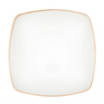 Lumarko MariaPaula Square Moderna Gold deep plate 18,5 cm