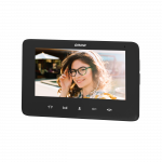 Orno Vaizdo monitorius, laisvų rankų įranga, spalvotas LCD 7", skirtas INDI ir SCUTI rinkiniams, vartų atidarytuvas, domofonas, juodas