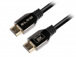 Blow Kabelis HDMI - HDMI PREMIUM 8K 2.1V 1.5m