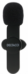 Belaidis vlogging mikrofonas DELTACO USB-C/Lightning, 1-pack / VLOG-100
