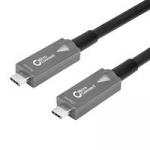 USB kabelis MicroConnect USB-C - USB-C 10 m juodas (USB3.2CC10OP)
