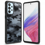 Ringke Fusion Matte frame Samsung Galaxy A73 dėklas telefonui juodos spalvos