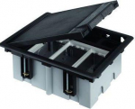 Kontakt-Simon Floor Box Single 2xK45 + SM102 / 9 pilka (SF110 / 1)