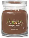 Yankee Candle Aromatinė žvakė Signature glass medium Praline - Beržas 368 g