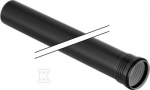 Geberit RURA SILENT-PP HT 75X150 1-KIEL.Juoda