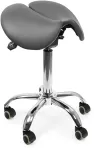 Spacetronik Ergonominis reguliuojamas hokeris pilkas SPC-SELLA-01