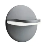 Sieninis &scaron;viestuvas 16W LED sieninis fasado &scaron;viestuvas GIMBAL, tamsiai pilkas, 3000K, 90068