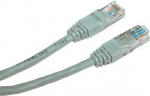 LAN UTP patchcord kabelis, Cat.5e, RJ45 M - RJ45 M, 10 m, neekranuotas, rutulinis, ekonomi&scaron;kas
