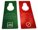 Plakatas Multi Netrukdymo ženklas, plastikinis, neutralus, 50 vnt./dėžutėje