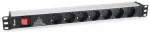 Equip 333309, 1.8 m, vidaus, F tipo, F tipo (CEE 7/4), 1.5 mm&sup2;, aliuminis