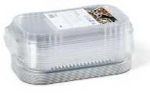 Multi Aliuminio indas &bdquo;Ready2Cook&ldquo; 964 ml, 234x138x43 m, su &bdquo;Apet&ldquo; plastikiniu dangteliu, 10 rinkinių pakuotėje, po 10 vnt./pak. - (10 vnt.)