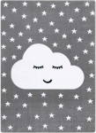 Dywan TINIES CLOUD spalva pilka 140x190 Hakano