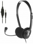 Ausinės su mikrofonu NGS MS103MAX Juoda