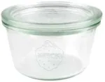 WECK stiklo indas 370 ml, 6 vnt. rinkinys