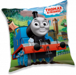 Poduszka dziecięca 40x40 Tomek i przyjaciele Thomas and friends pociąg lokomotywa ciuchcia 1140