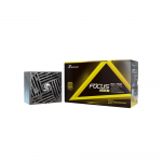 Seasonic Focus GX 80 PLUS Gold PSU, modular - 750 Watt, juodos spalvos