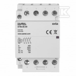 Zamel Modulinis montavimo kontaktorius 40A 4xZ 230V AC tipas: STM-40-40 EXT10000296
