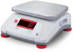 Virtuvinės svarstyklės VALOR 2000 virtuvės gastronominės valdymo svarstyklės vandeniui atsparios IP68 LED 15Kg / 2g - OHAUS V22PWE15T
