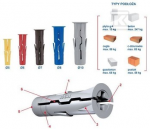 Rawlplug UNO FI5 3.5X30 SU VARŽTU (1 pakuotė = 100 vnt.)