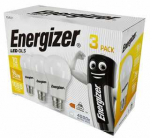 Orno ENERGIZER lemputė 11W / 75W E27 1055lm &scaron;ilta spalva 3 vnt..
