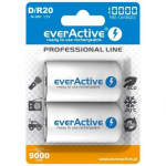Akumuliatorius - Everactive R20/D Ni-MH 10 000 mAh