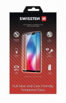 &bdquo;Swissten&ldquo; grūdinto stiklo ekrano apsauga, skirta &bdquo;Apple iPhone 12 MINI&ldquo;, juoda, pritaikyta dėklui ir spalvotam rėmeliui.