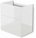 Praustuvo spintelė Deante Prizma, 60x60x38.5 cm, Baltas gloss (STU_6U61)