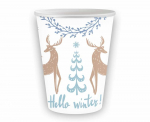 GoDan Hello Winter popieriniai puodeliai 250ml 6vnt