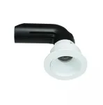 6,5W LED įleidžiamas &scaron;viestuvas, matinės baltos sp., 2700K, S135