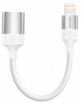 &bdquo;Swissten Textile Lightning&ldquo; &ndash; USB-A OTG adapteris, 0,12 m