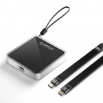 Disko dėžutė Orico AP30-G2 M.2 NVME su magnesem MagSafe USB-C 3.2 - juodos spalvos